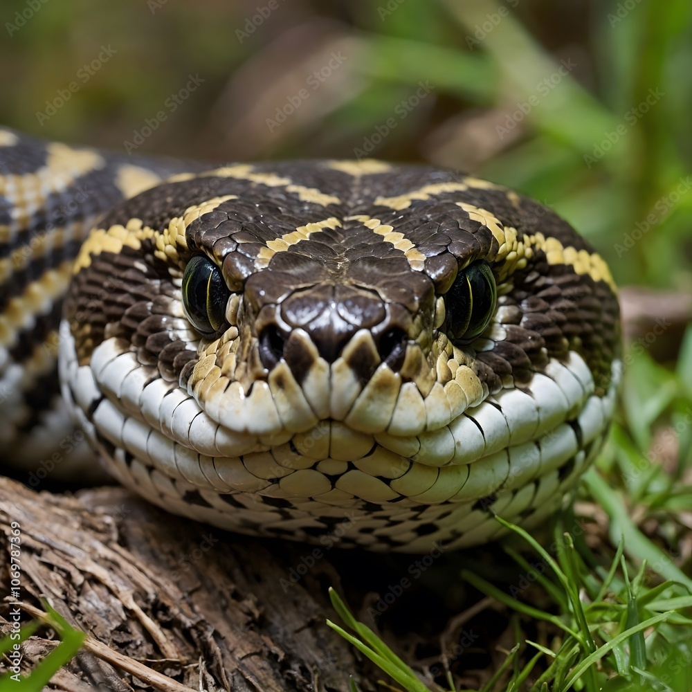 Intricate Patterns: The Louisiana Pine Snake Up Close Intricate Patterns: The Louisiana Pine Snake Up Close