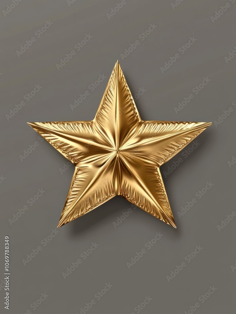 Golden christmas star isolated on cutout background. Golden christmas star isolated on cutout background.