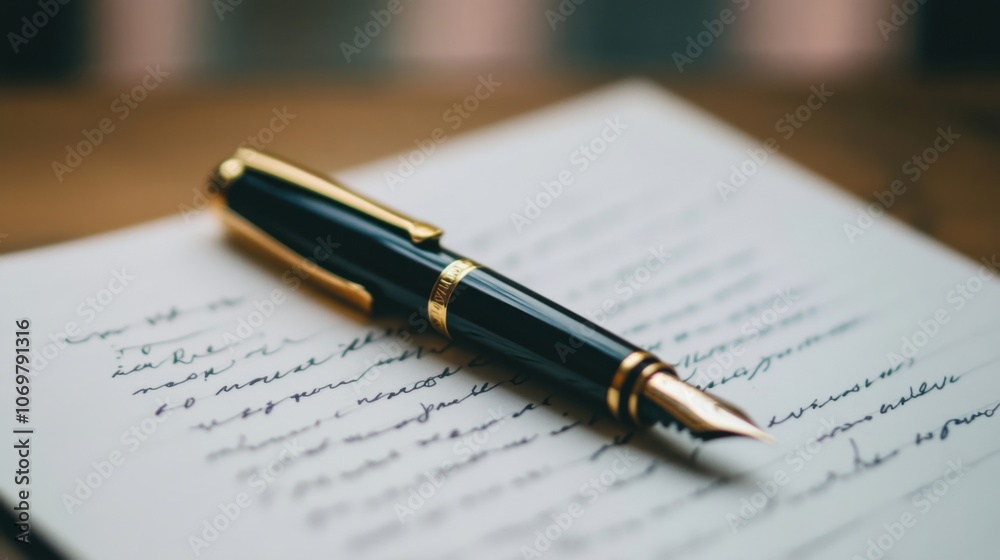 AI writing concept for learning and technology AI writing concept for learning and technology