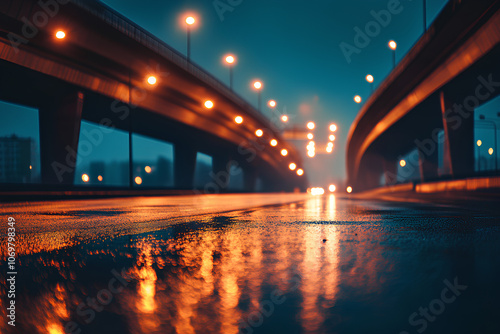 bridge at night