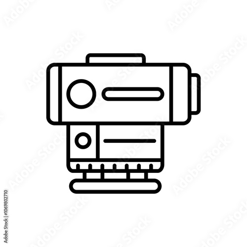 simple carpenter machine icons, simple style design inspiration for any interface and purpose
