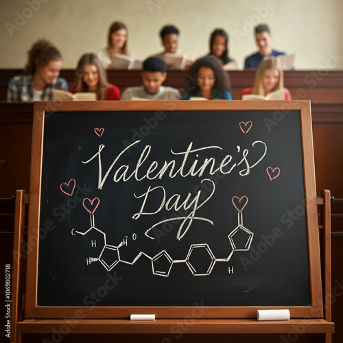 Valentine’s Day chalkboard ...