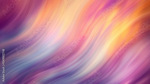Wallpaper Mural Blurred pastel gradient with hues of purple, grey, and orange; soft, modern background for creative design projects or presentations Torontodigital.ca