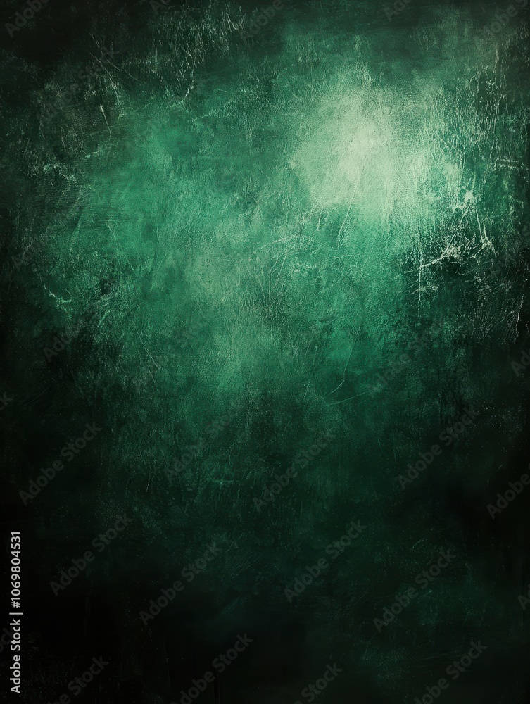 Obraz premium An isolated dark chalkboard-style texture background with faint chalk smudges, creating a realistic and versatile backdrop for various educational uses.
