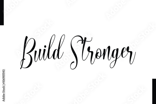  Build stronger Stylish Typography Text Motivational Quotes