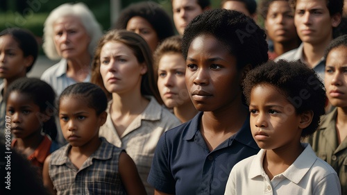 Racial discrimination and its long-term effects on individuals and society. racial discrimination, social impact, inequality, prejudice, social justice, human rights, racism, tolerance