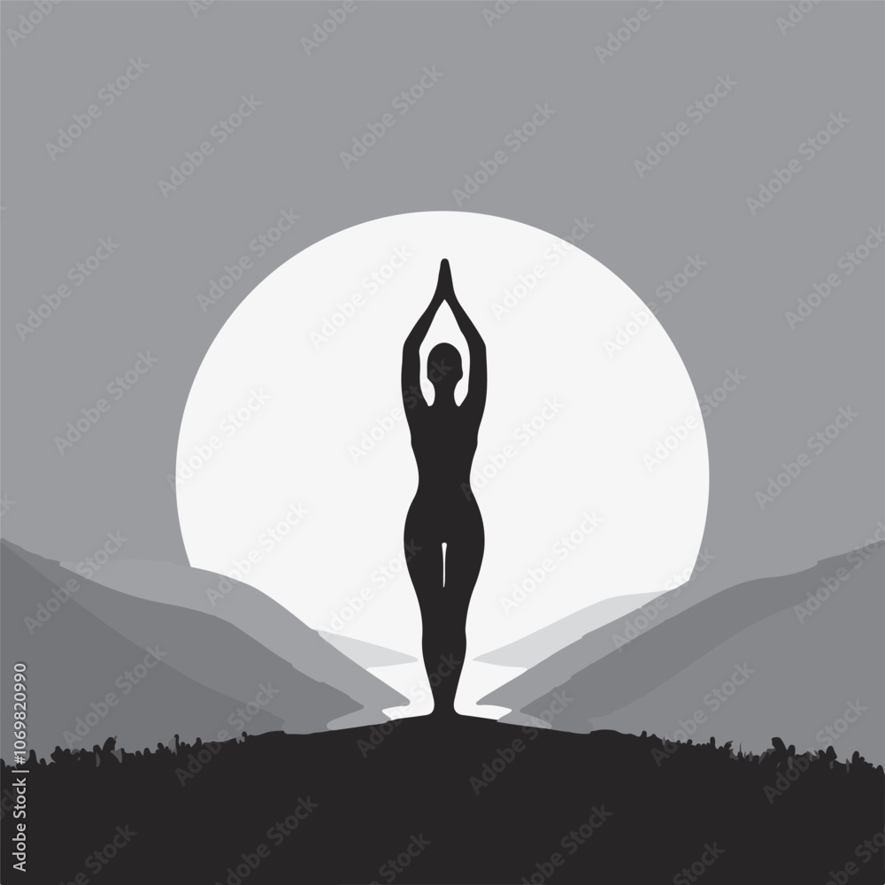 yoga illustration