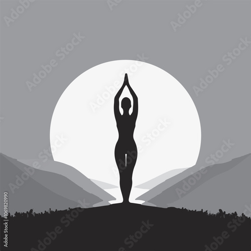 yoga illustration
