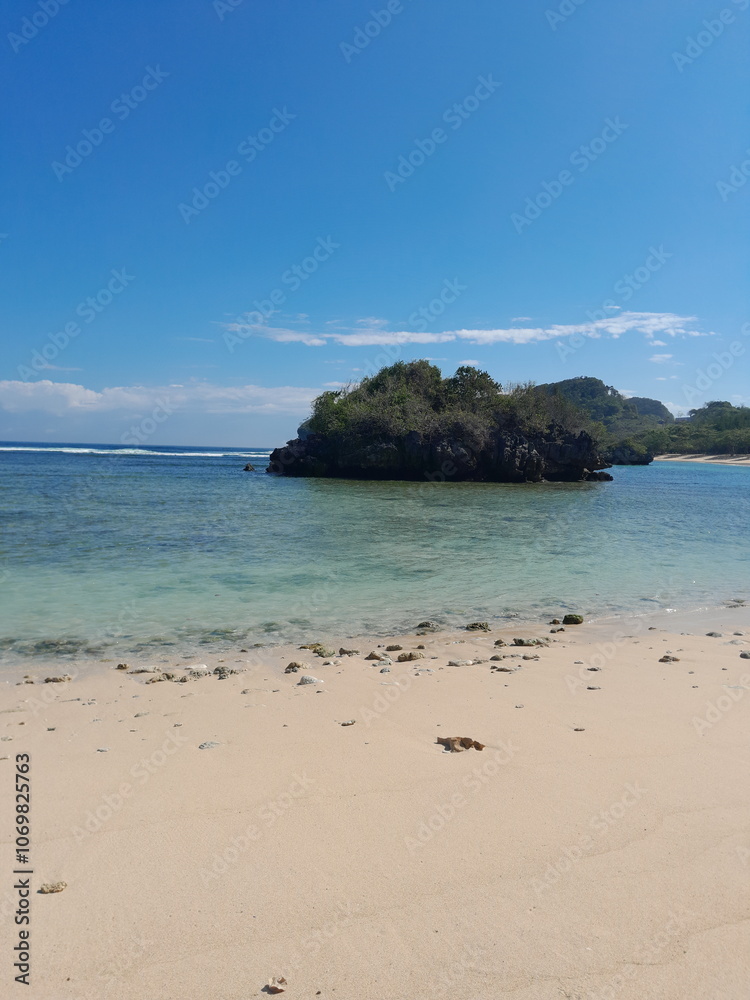 Fototapeta premium beach with sky