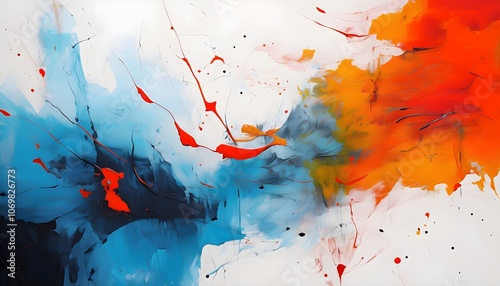 Colorful abstract art. 