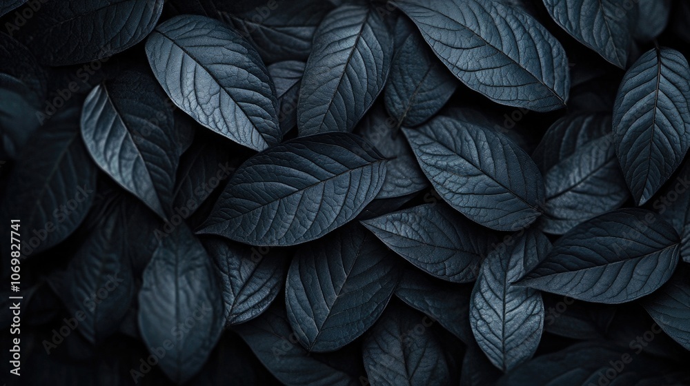 Dark, Moody Leaf Texture in Black Tones – A Refined and Minimalistic Leaf Pattern with Rich Textures, Ideal for Luxury Decor, Nature-Inspired Designs, and Elegant, Contemporary Visual Projects Dark, Moody Leaf Texture in Black Tones – A Refined and Minimalistic Leaf Pattern with Rich Textures, Ideal for Luxury Decor, Nature-Inspired Designs, and Elegant, Contemporary Visual Projects