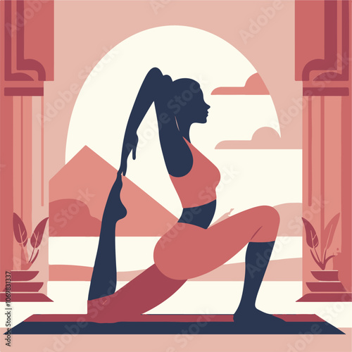 yoga illustration