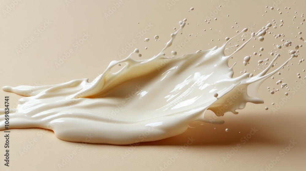 Captivating Milk Splash: A Surreal Liquid Masterpiece Captivating Milk Splash: A Surreal Liquid Masterpiece