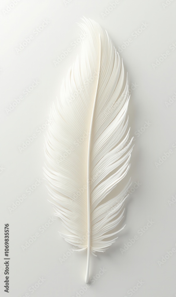 A delicate white feather resting against a light background, symbolizing purity, lightness, and elegance—ideal for design, wellness, and nature-themed projects. A delicate white feather resting against a light background, symbolizing purity, lightness, and elegance—ideal for design, wellness, and nature-themed projects.