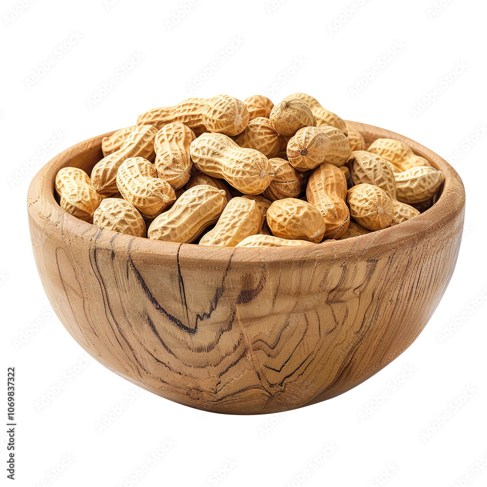 bowl of peanuts on transparent background, clipping path, png, bowl of peanuts on transparent background, clipping path, png,