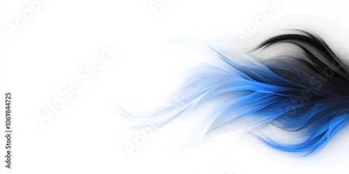 Dark gradient texture, smooth transitions from deep blue to black on white background