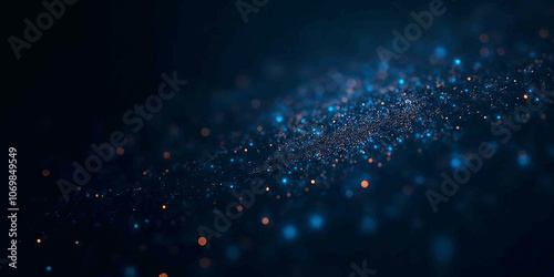 Abstract particle background