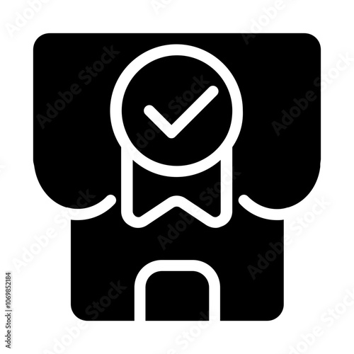 Badge Solid Icon