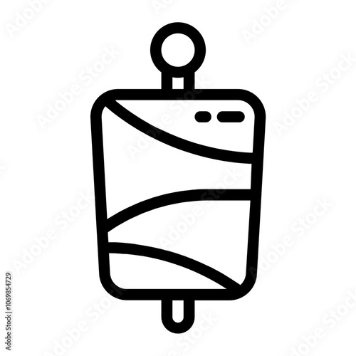 Doner Kebab Line Icon