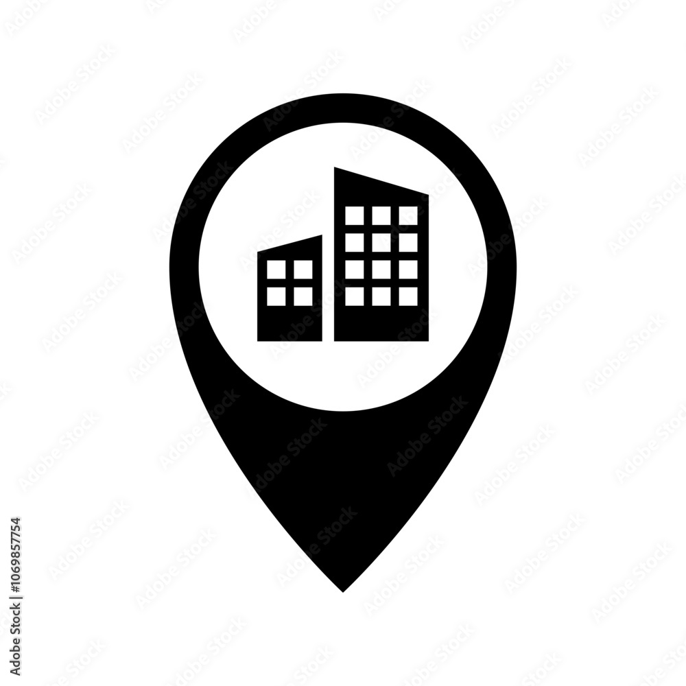 Office Location Icon Office Location Icon