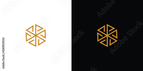 Unique and modern  initial SSS  logo design