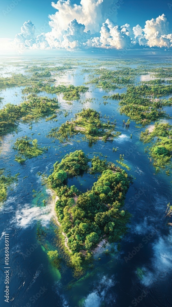 Flooded Forest Island Paradise Flooded Forest Island Paradise