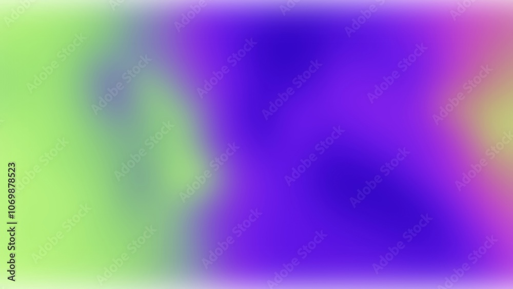 Soft Holographic Glow with Purple and Green Tones Soft Holographic Glow with Purple and Green Tones