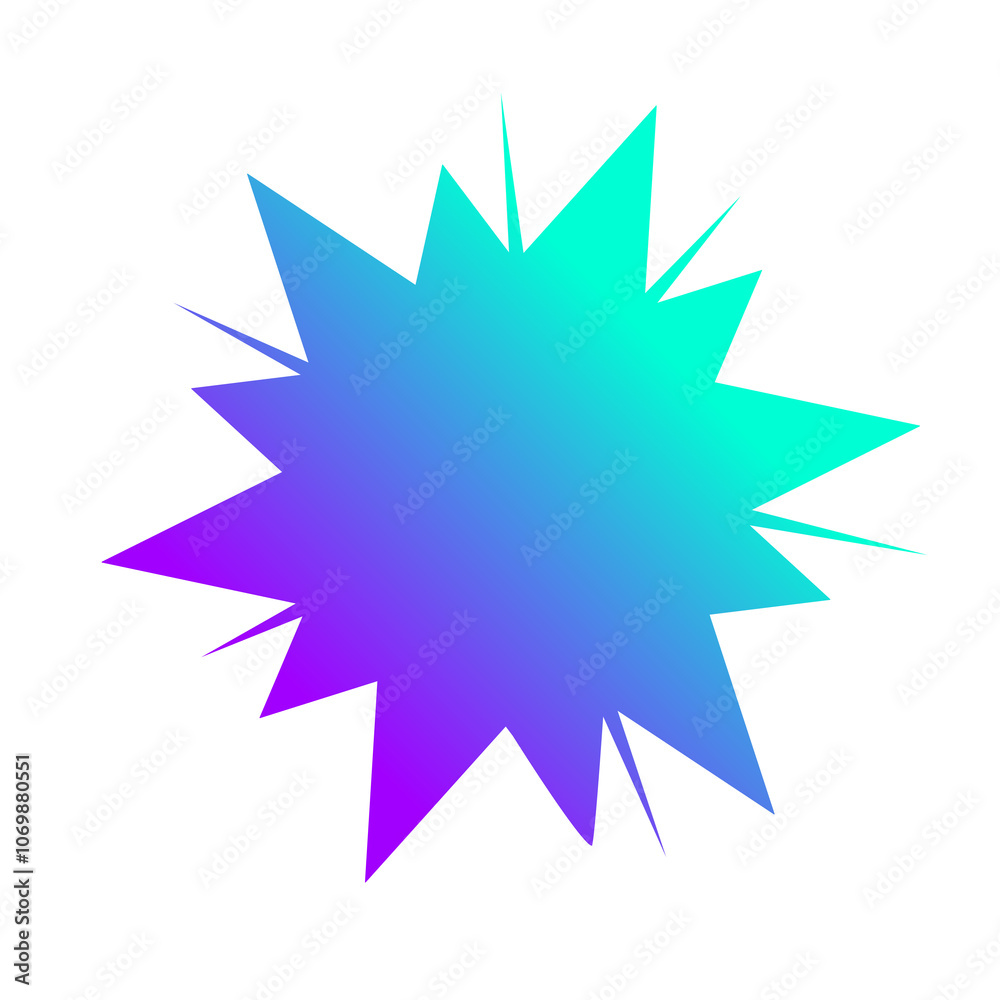 abstract colorful star shape abstract colorful star shape