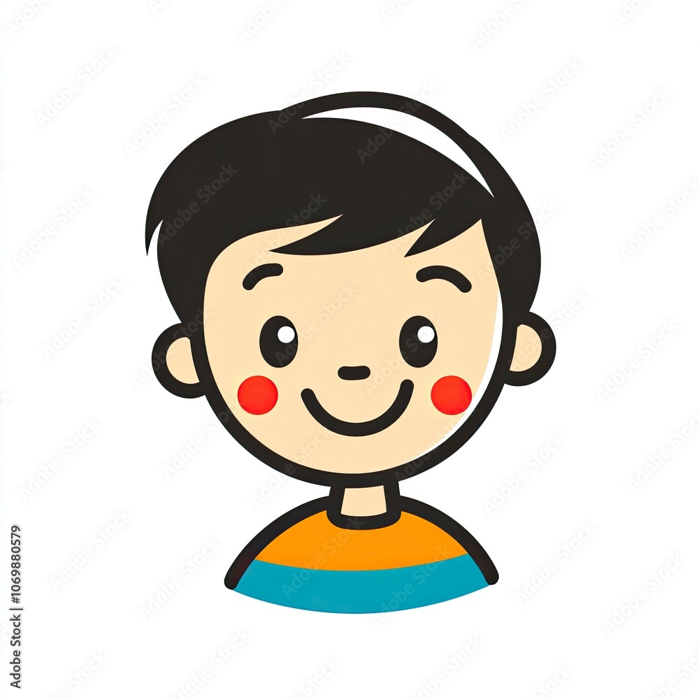 a simple logo for a charity event for kids. generative ai a simple logo for a charity event for kids. generative ai