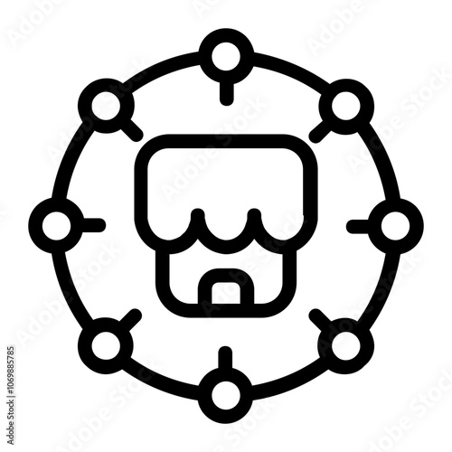 Network Line Icon