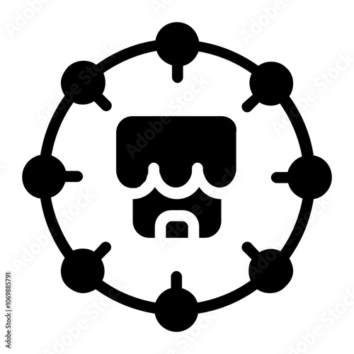 Network Solid Icon