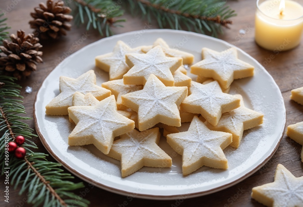 xmas cookie plate xmas cookie plate
