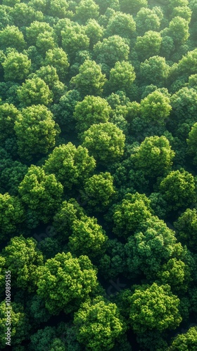 green forest background