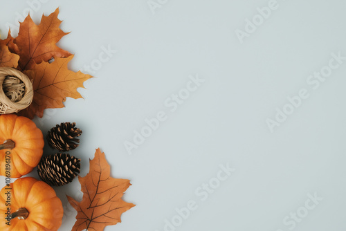 Elegant Autumn Harvest Arrangement with Pumpkins