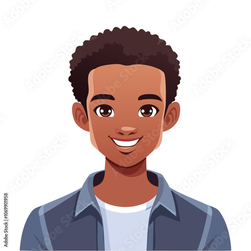 Portrait of handsome man smiling