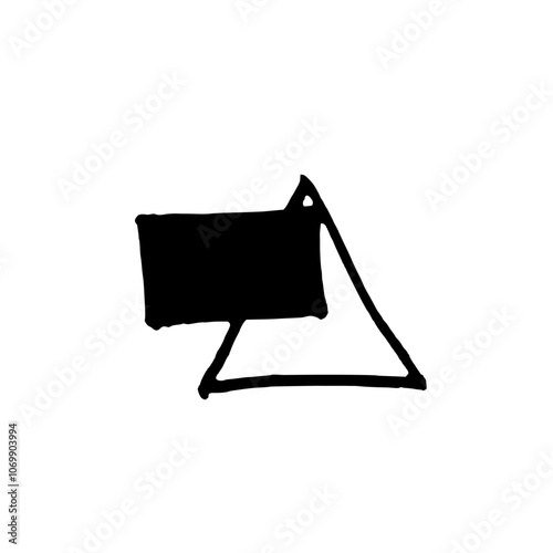 Abstract Geometric Icon
