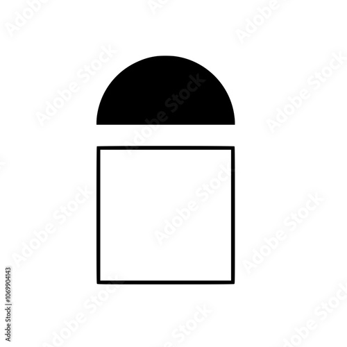 Abstract Geometric Icon