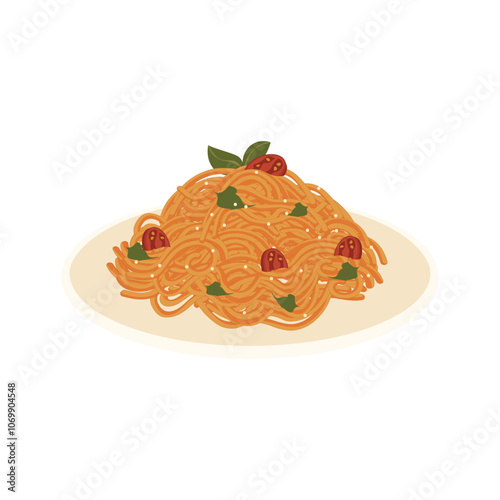 Pasta Vector Illustration - 02