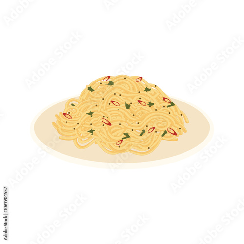 Pasta Vector Illustration - 01