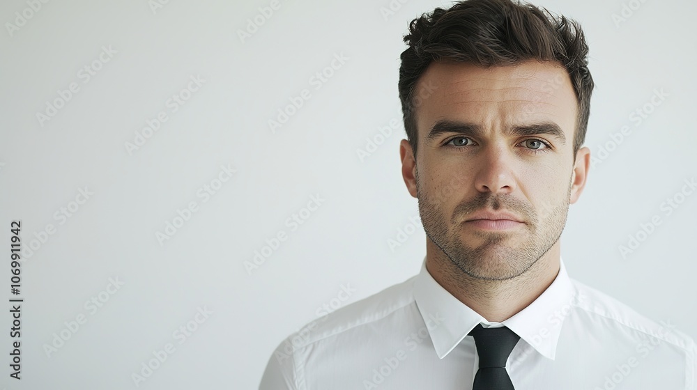 Stylish European Business Portrait Indoor Setting Stylish European Business Portrait Indoor Setting