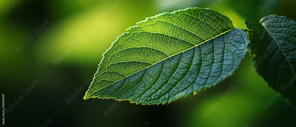 A Single Leaf Illuminates The Forest Floor. A Single Leaf Illuminates The Forest Floor.