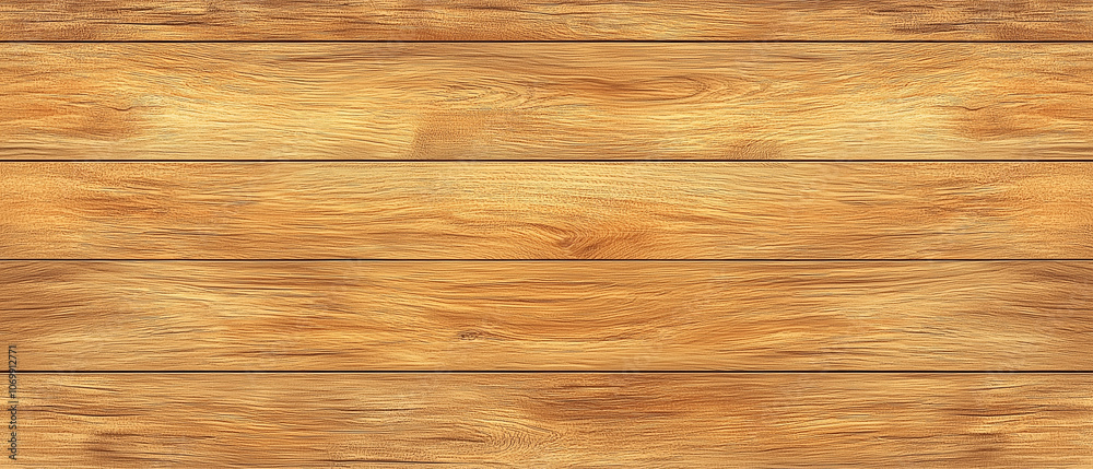 Fototapeta premium Warm, Rustic Wooden Planks, Textured Background