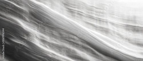 Light Through Wrinkled Sheer Fabric Abstract Background.