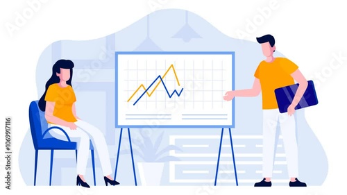 Analysis Business 2D Animated
