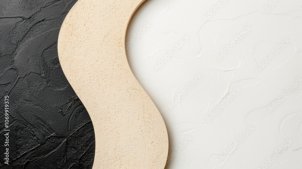 Abstract Black and White Texture with S Shaped Curve Minimalist Background Mobile Wallpa Abstract Black and White Texture with S Shaped Curve Minimalist Background Mobile Wallpa