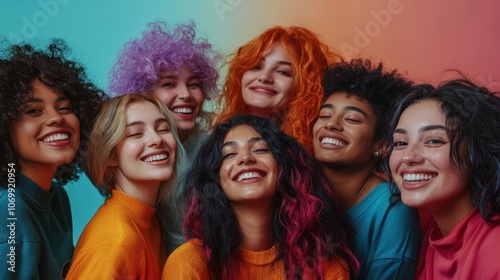 The Joyful Group of Friends