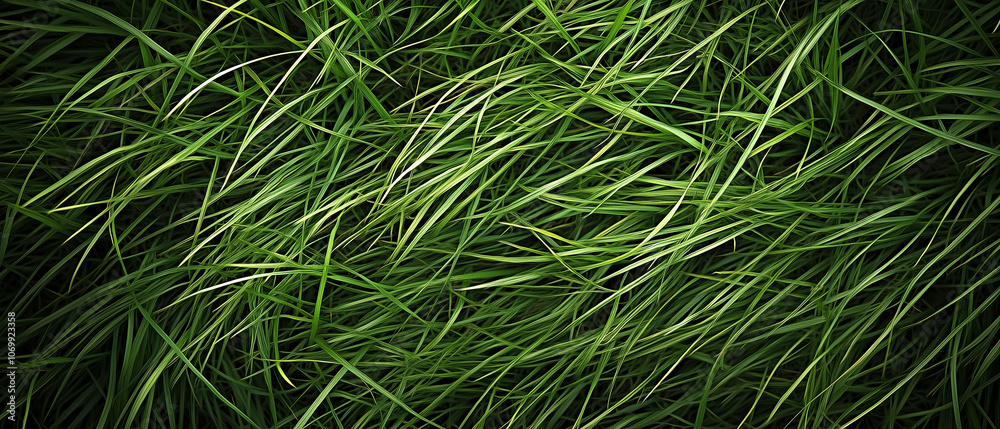 Lush Green Blades of Grass in the Sunlight. Lush Green Blades of Grass in the Sunlight.