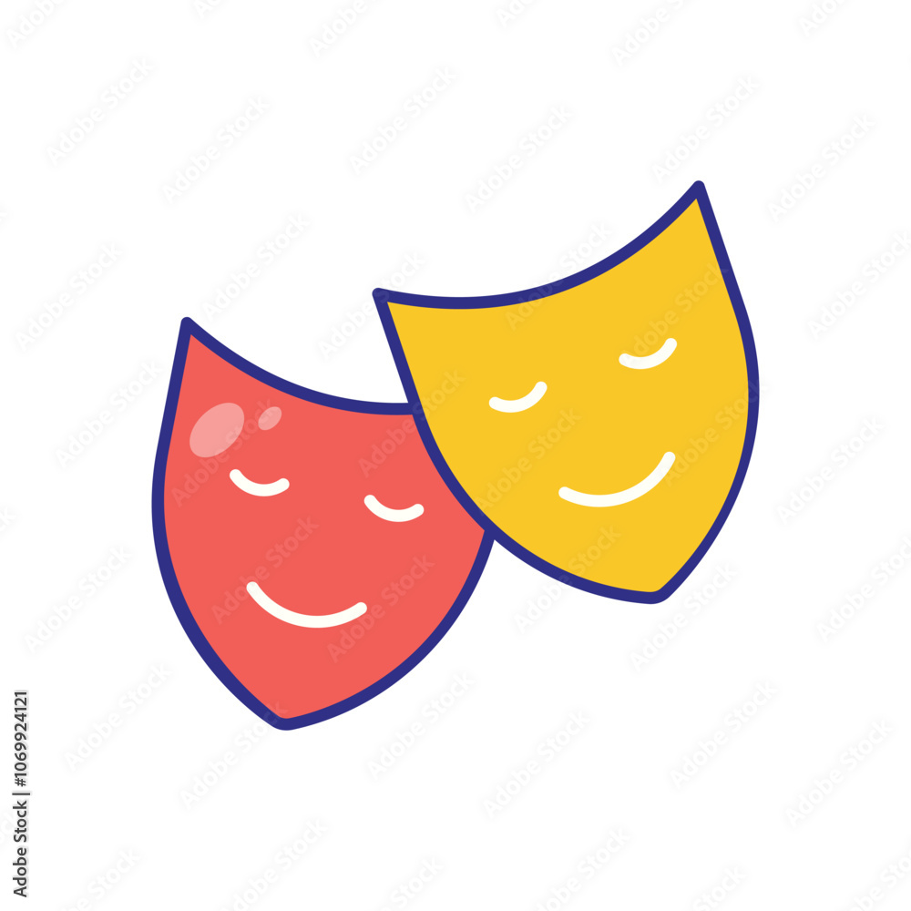 Actor vector icon stock illustration Actor vector icon stock illustration