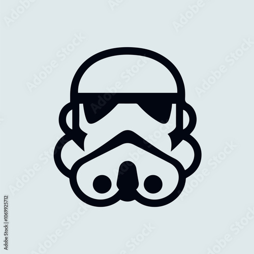 trooper logo illustration