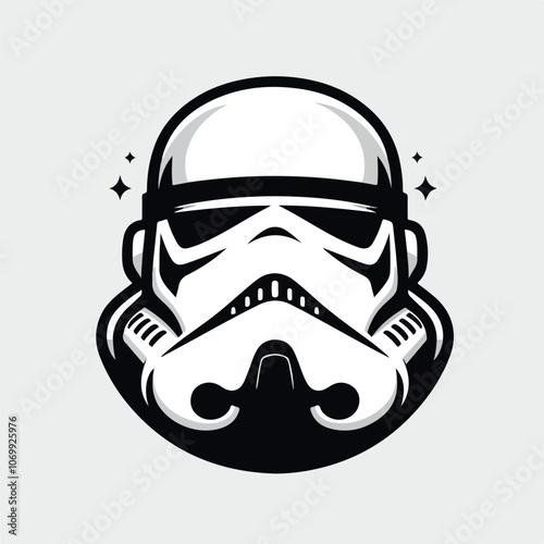 trooper logo illustration